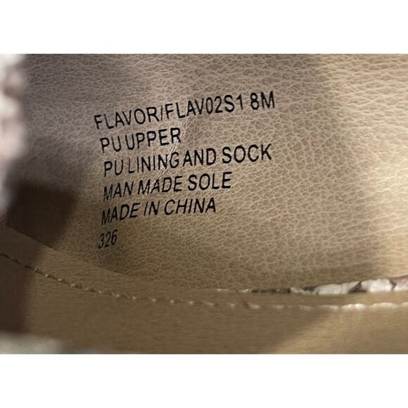 Steve Madden Snake Print Mule Loafer Shoe Flavor Blue Yellow Size 8 - Picture 11 of 11